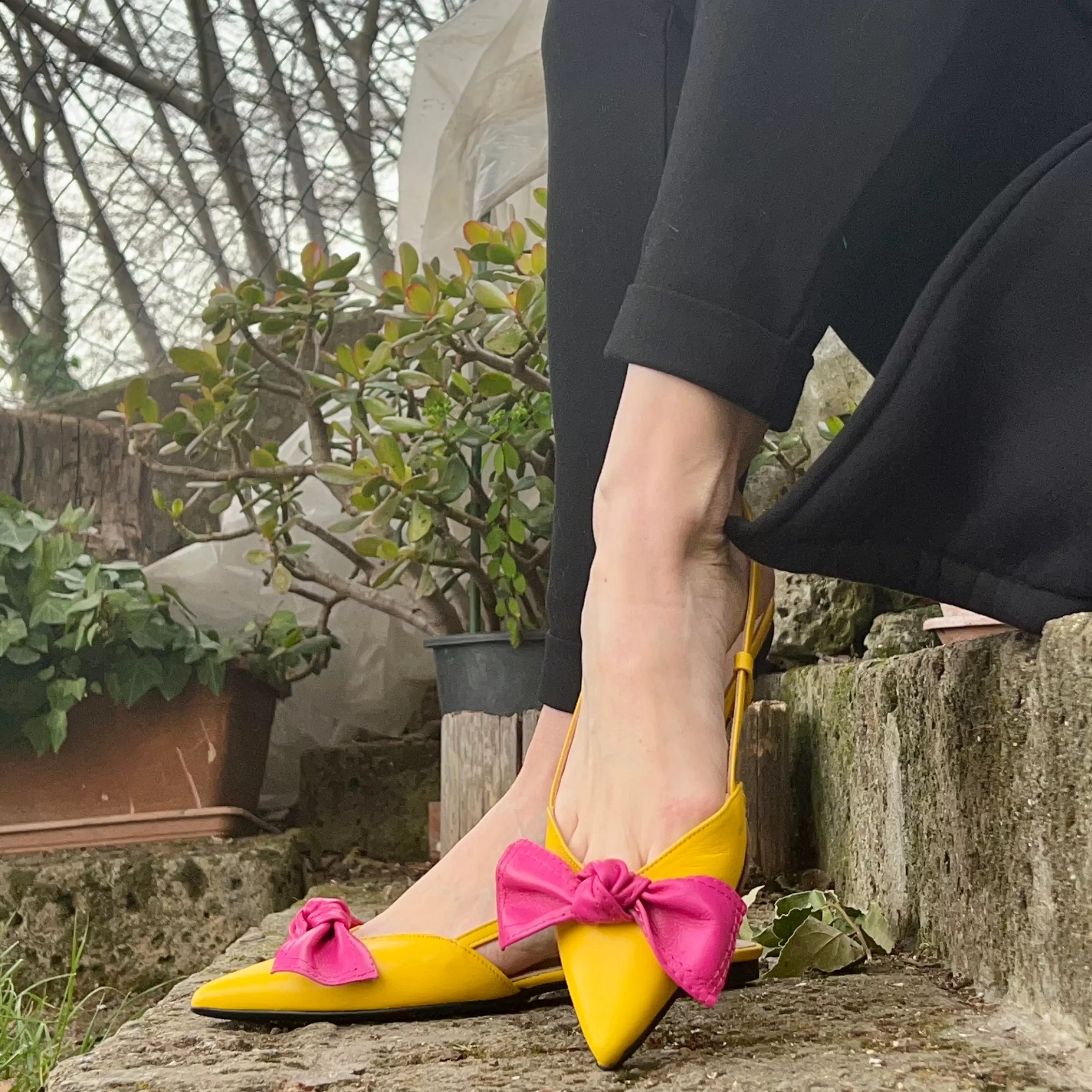 Scarpe Basse*La Gatta Con Gli Stivali Fanfi Yellow