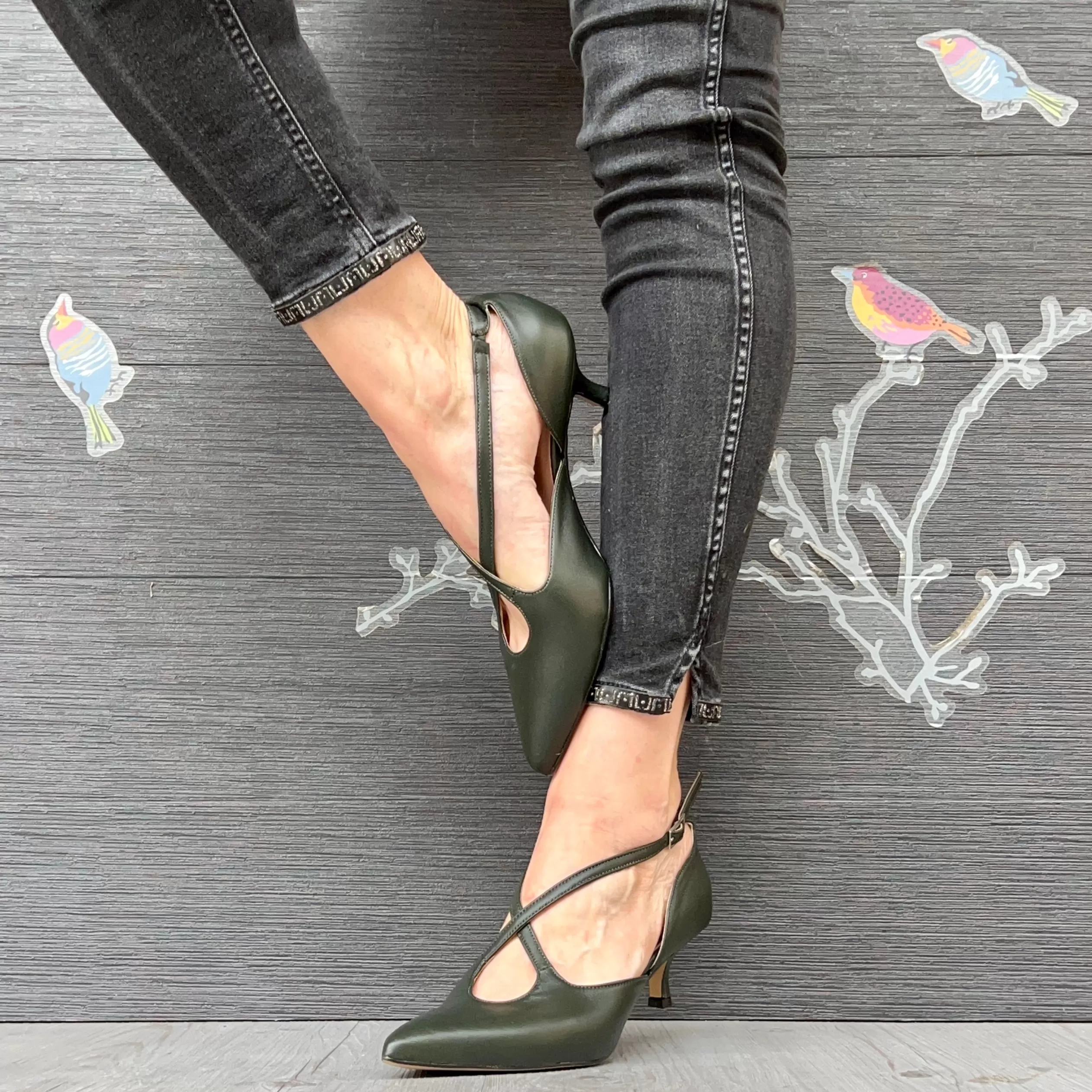 Scarpe Basse*La Gatta Con Gli Stivali Matisse Green