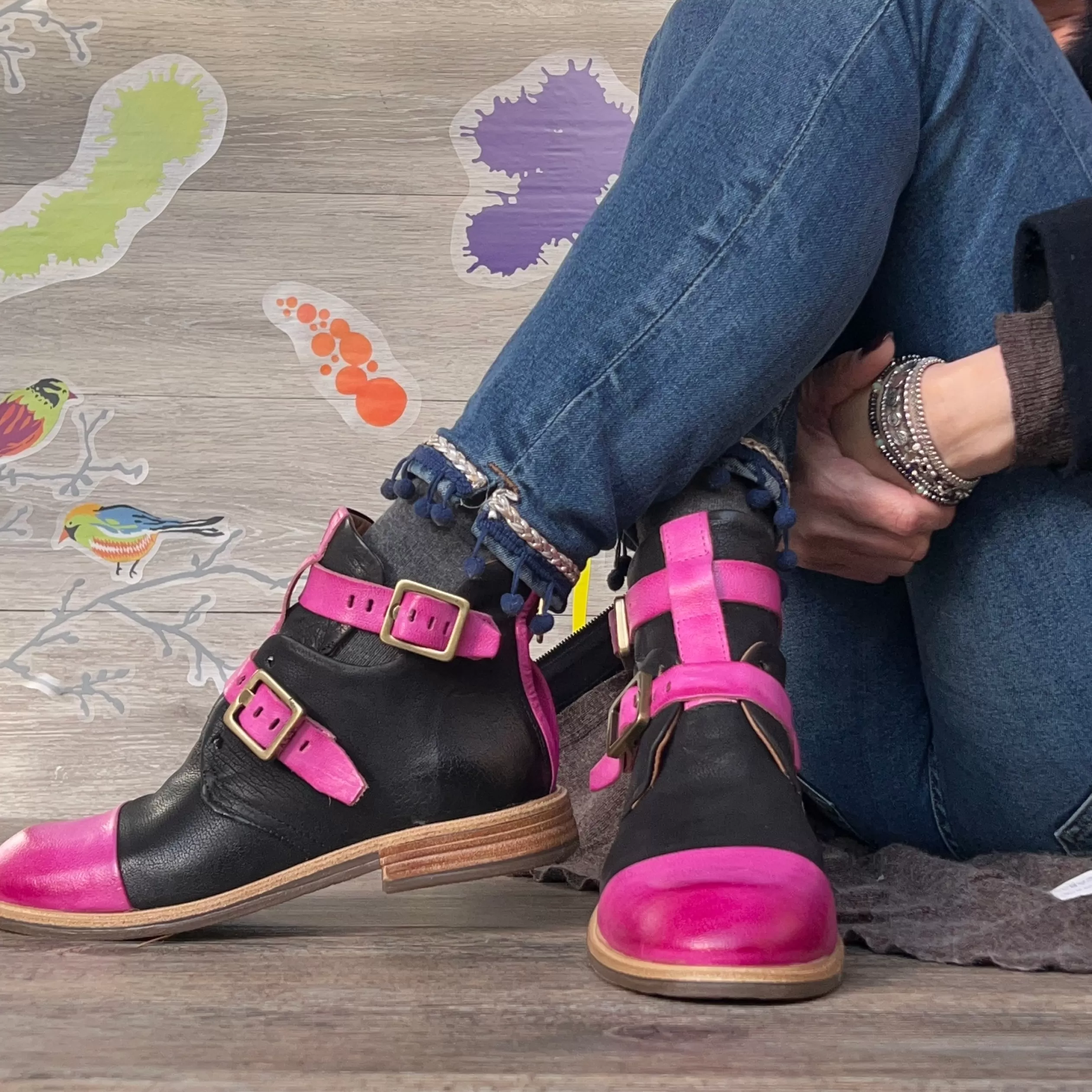 Scarpe Basse*La Gatta Con Gli Stivali Nora Fucsia